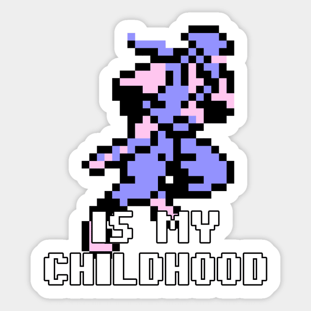 My Childhood: Ninja Gaiden Sticker by wyckedguitarist